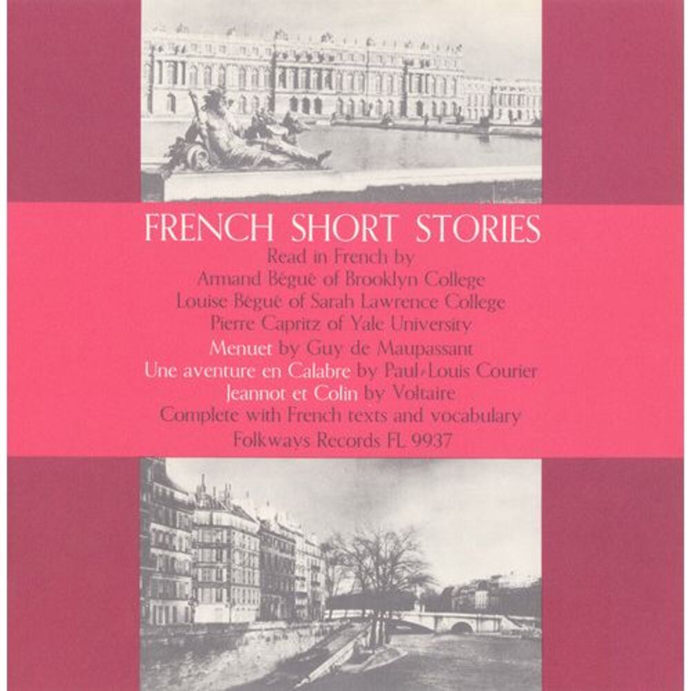 Armand Begue - French Short Stories, Vol. 1: Read in French  CD